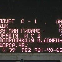 Metalurh Donetsk vs. Dynamo. Lineups and events