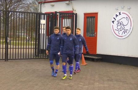VIDEO: Dynamo U-19 training session in Amsterdam