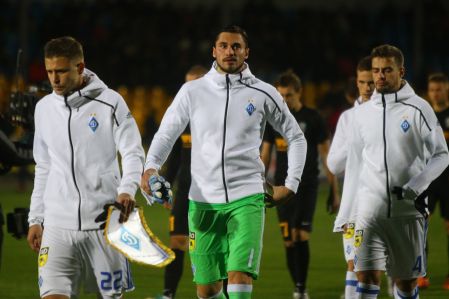 Heorhiy BUSHCHAN: “After we scored the second goal I wished Oleksandria mascot good luck”